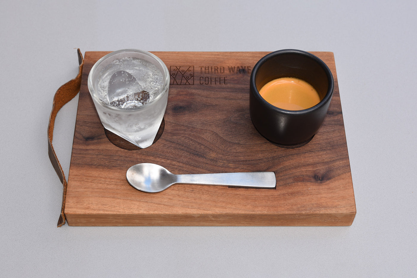 Espresso, Coffee Experience, Engraved Serving Tray, Artisanal Brewing, Single Origin